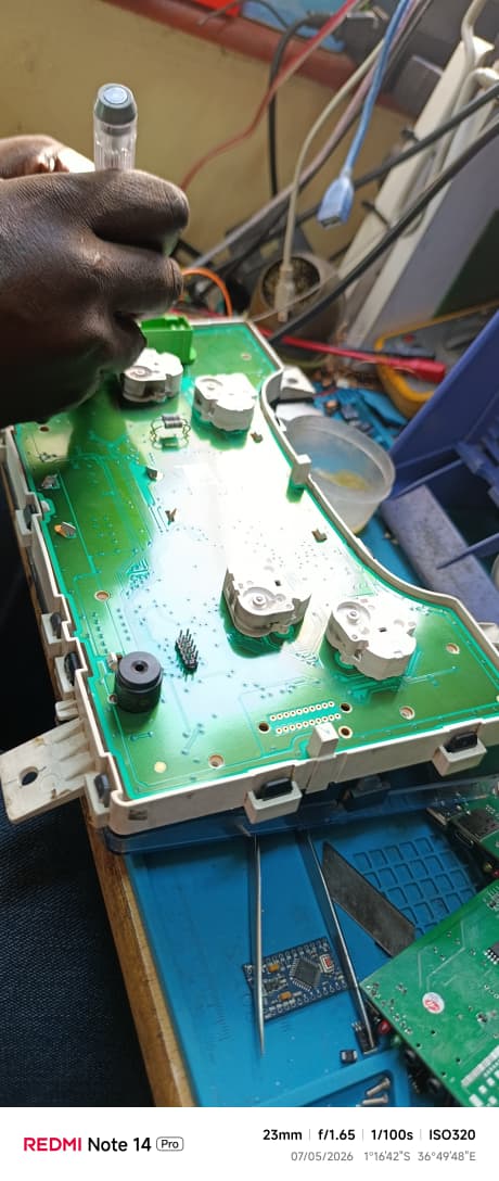 Machine board soldering and component repair for industrial control electronics